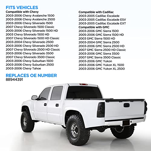 Heated Mirror Glass for Chevy Silverado Suburban Tahoe