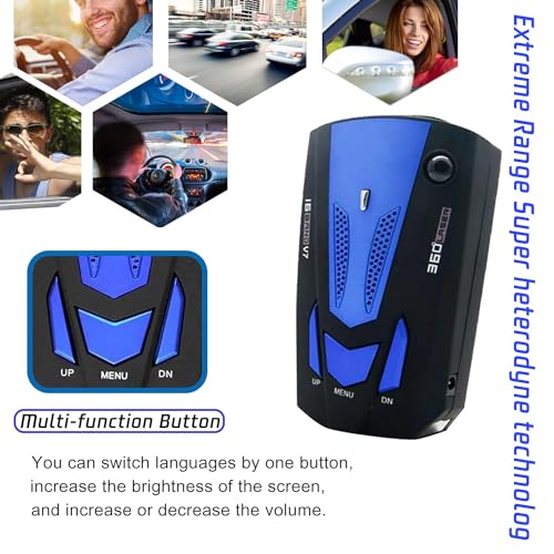 V7 Radar/Detector with City/Highway Mode for Cars