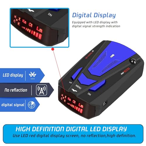 V7 Radar/Detector with City/Highway Mode for Cars