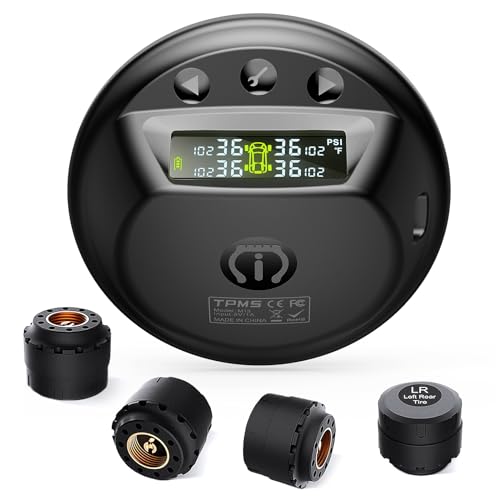 Tymate Colorful LCD Wireless RV Tire Pressure Monitor