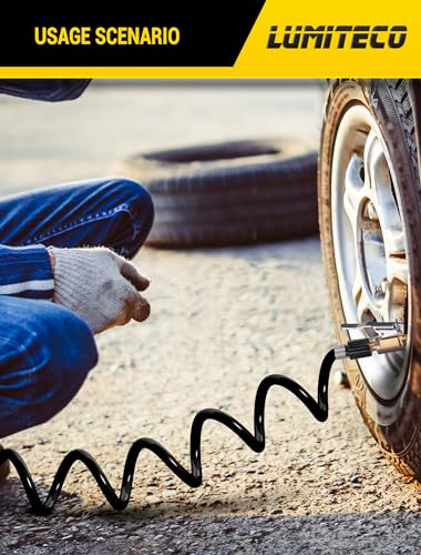 9.8 FT Recoil Air Hose Adapter for Car