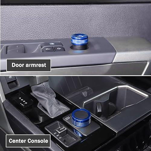 Toyota Tundra Center Console Knob Cover Interior 2Pcs