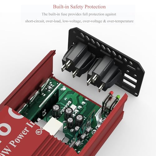 Pro Chaser 400W Car Power Inverter - Dual USB