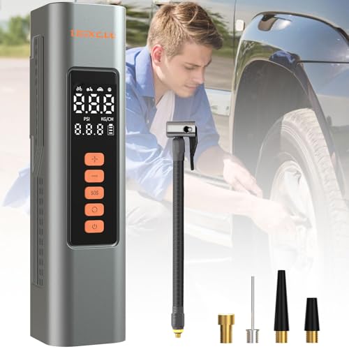 OGXCUU Portable Air Compressor, 150PSI Cordless Tire Inflator
