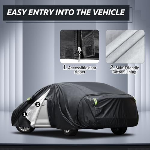 Migaven Custom Car Cover: Toyota Corolla, Honda Civic