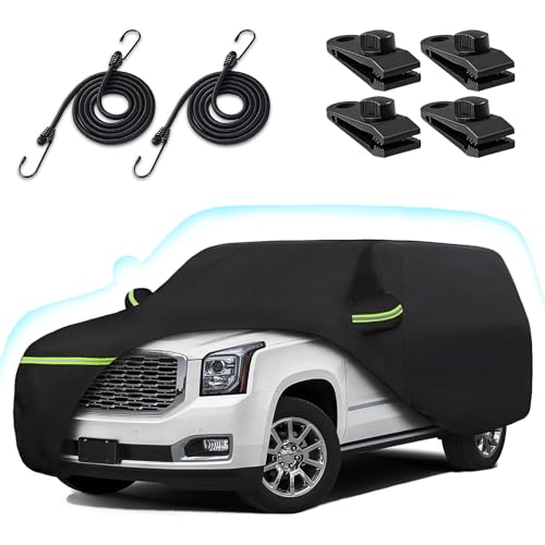 Waterproof Car Cover for Chevy Suburban/GMC Yukon XL/Cadillac Escalade