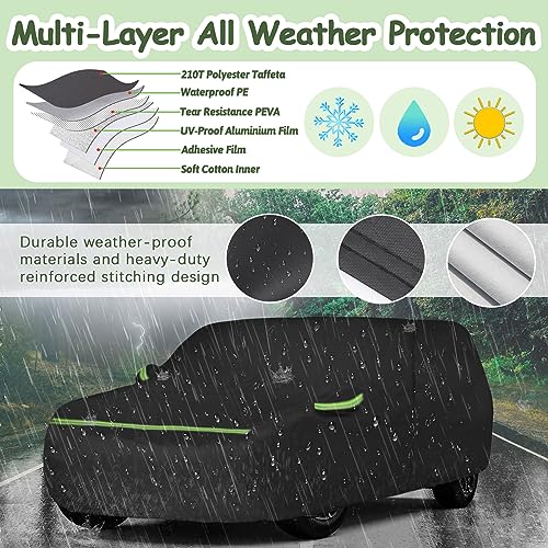 Waterproof Car Cover for Chevy Suburban/GMC Yukon XL/Cadillac Escalade