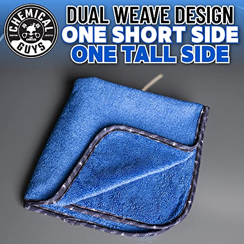 Blue Premium Microfiber Towels (16x16) - Pack of 3