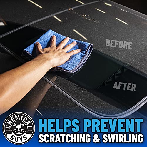 Blue Premium Microfiber Towels (16x16) - Pack of 3