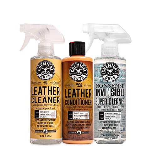 Chemical Guys Leather Cleaner & Conditioner + All-Surface Cleaner