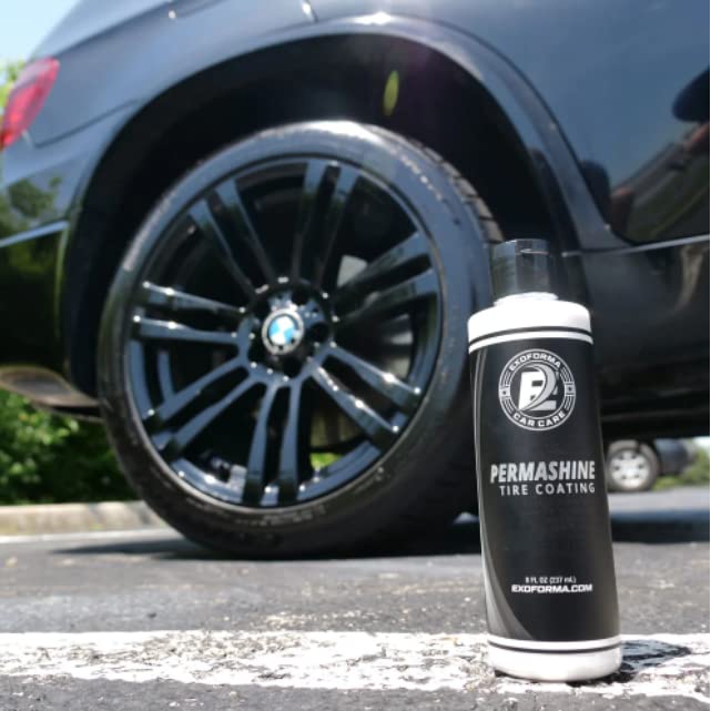 ExoForma PermaShine Tire Coating - Extreme Shine & Durability