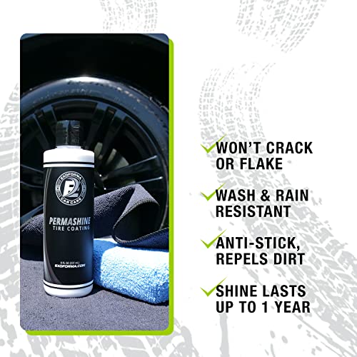 ExoForma PermaShine Tire Coating - Extreme Shine & Durability