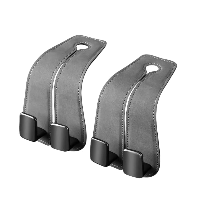 Kapoorow Double Hook Car Seat Back Organizer Hooks