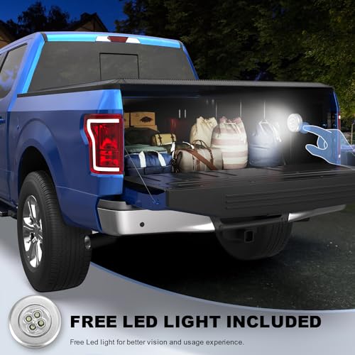 Tri-Fold Soft Tonneau Cover for 2019-2024 Chevy/GMC