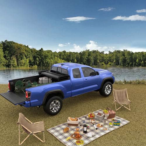 Tri-Fold Soft Tonneau Cover for 2019-2024 Chevy/GMC