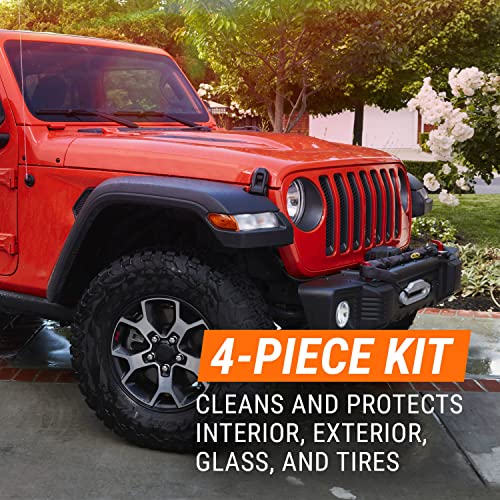 Armor All Car Wash Kit with Glass Wipes