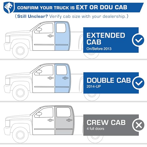 Tyger Auto LanderX Running Board for Chevy Silverado