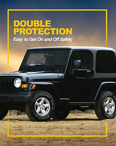 KYX Running Boards for Wrangler YJ/TJ 2 Door