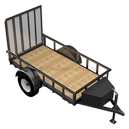 Utility Trailer Plans - 3,500 lb Capacity | Blueprints