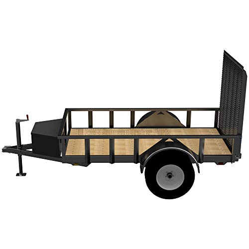 Utility Trailer Plans - 3,500 lb Capacity | Blueprints