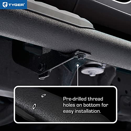 Tyger Auto 3.5" Rider Running Boards - Dodge Ram