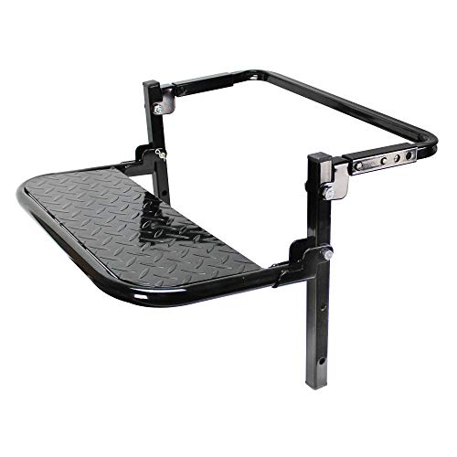 Adjustable folding tire step for extreme off-roading