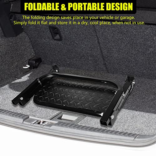 Universal Tire Step for Pickup Truck/SUV, Adjustable, Non-Slip