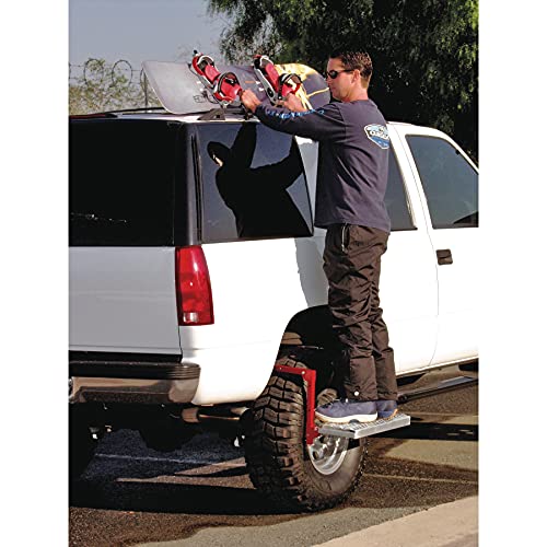 Heavy Duty Tire Step for Truck/SUV, Adjustable Foldable