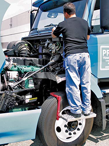 Heavy Duty Tire Step for Truck/SUV, Adjustable Foldable