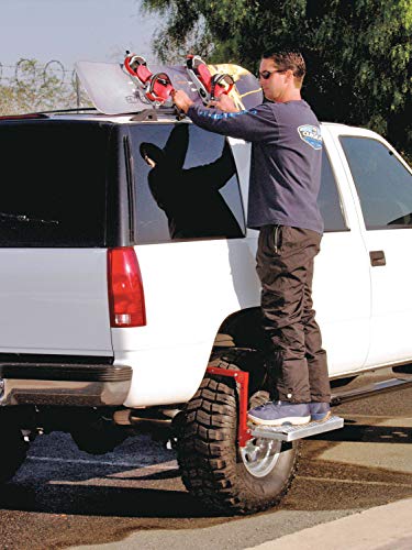 Heavy Duty Tire Step for Truck/SUV, Adjustable Foldable