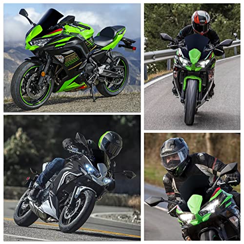 Ninja 650 ER6F Windshield - PSLER Windscreen (Black)