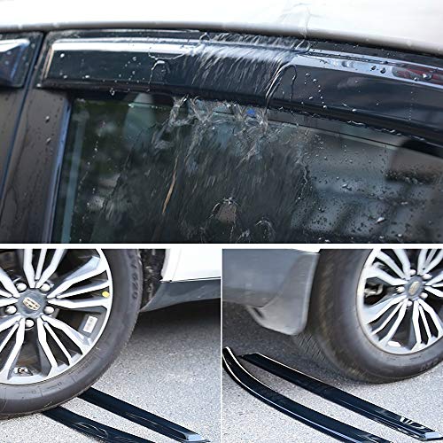 VICOJETOR Side Window Wind Deflector - Fits Ford Explorer - Set of 4