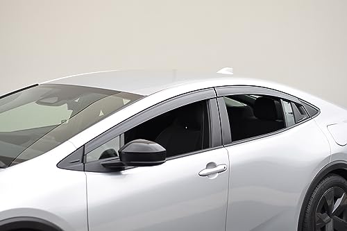 Toyota Prius 2023-2024 Smoke Tint Window Visors