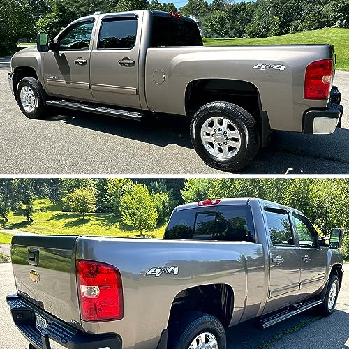 Side Window Visor Rain Guards for Silverado & Sierra