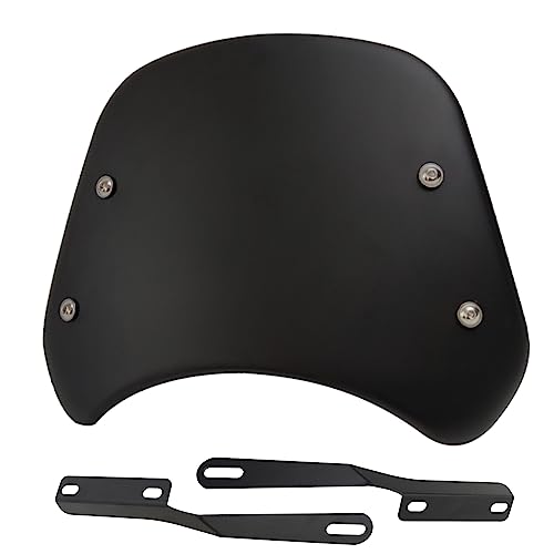 Metal Universal Motorcycle Windscreen with Mount for LED Headlight