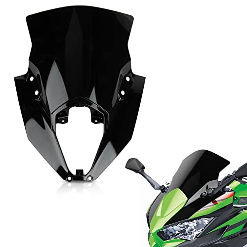 Ninja 650 ER6F Windshield - PSLER Windscreen (Black)