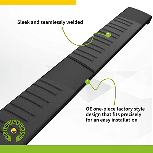 Aluminum Black Side Steps for 1999-2016 Ford F-250