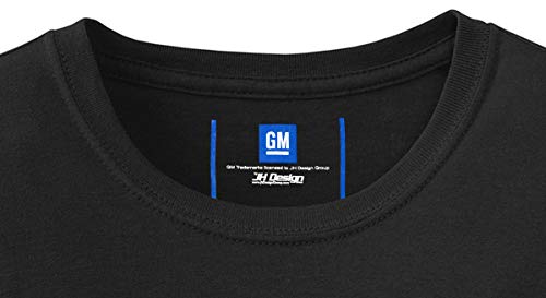 Chevy Corvette C7 Black Crew Neck T-Shirt, Large