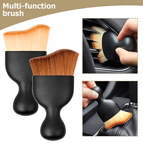 Car Interior Detailing Brush - Soft Hair Cleaning