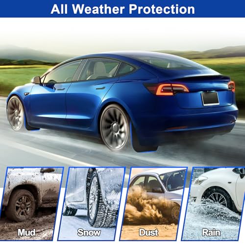 Spurtar Tesla Model Y Mud Flaps 2023-2020 Set