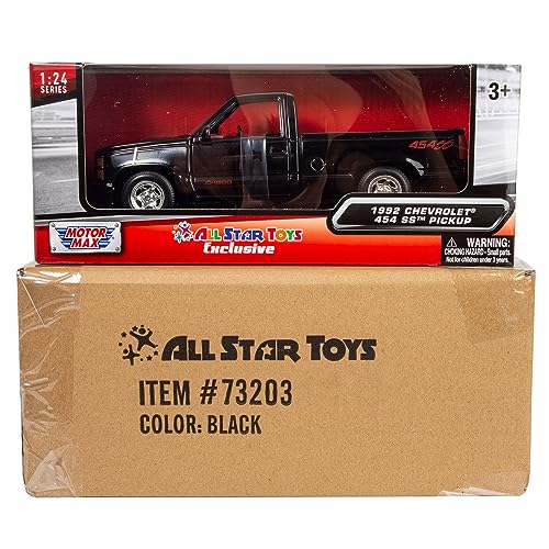 1992 Chevy 454SS Black Diecast Model Car