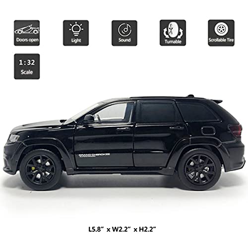 1/32 Scale Trackhawk Diecast Model Car, Metal Zinc Alloy