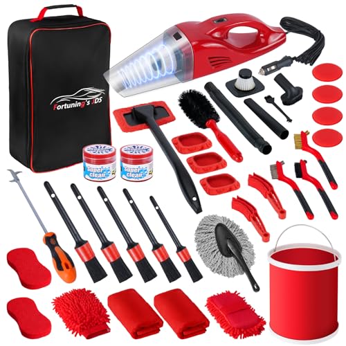 Car Detailing Kit for Cars, Motorcycles, Bikes, Wheels