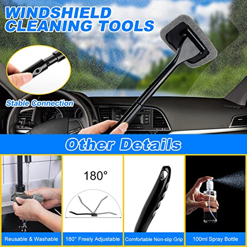 20Pcs Auto Cleaning Kit: Interior Detailing, Handheld Vacuum