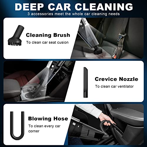 DRECELL Car Vacuum Cleaner with Powerful 8000Pa Suction