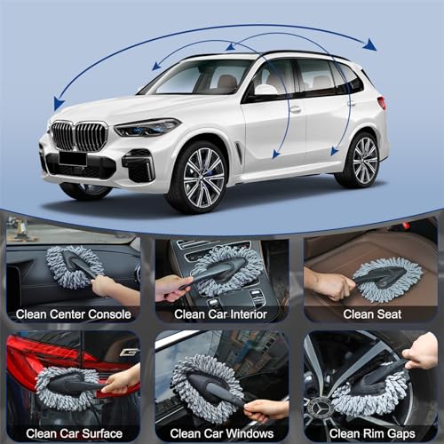 Car Interior Cleaning Kit, Dusting Supplies & Tools