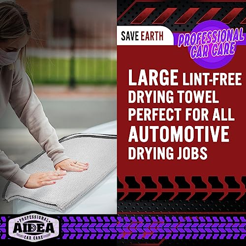 Professional Microfiber Drying Towel - 2 Pack