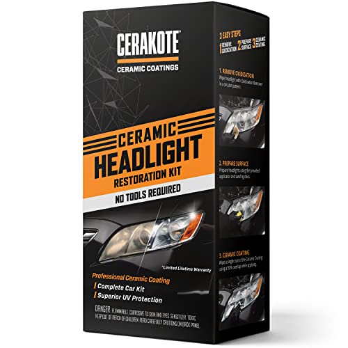 CERAKOTE® Ceramic Headlight Restoration Kit - Long-lasting Results