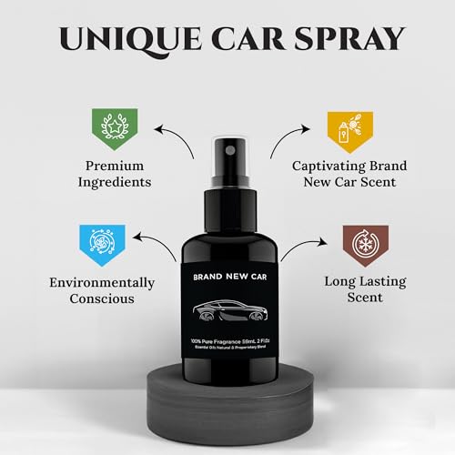 Luxury Car Spray Freshener - Long Lasting Scent