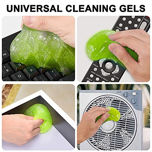 Car Cleaning Gels - 4-Pack for Universal Detailing